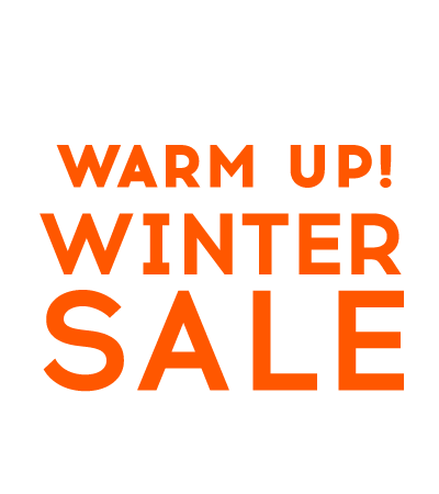 対象商品購入で豪華賞品が当たる！WARM UP! WINTER SALE 2023/1/16(mon)〜2023/3/15(wed)