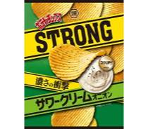 ポテトチップスＳＴＲＯＮＧサワークリームオニオン写真