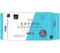 ｍｋ　丈夫で流せるトイレクリーナー厚手　大判タイプ写真