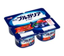 ブルガリアヨーグルトブルーベリー＆４種のあじわいベリー写真