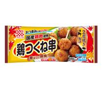 国産鶏　鶏つくね串（照焼）写真