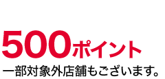 500ポイント