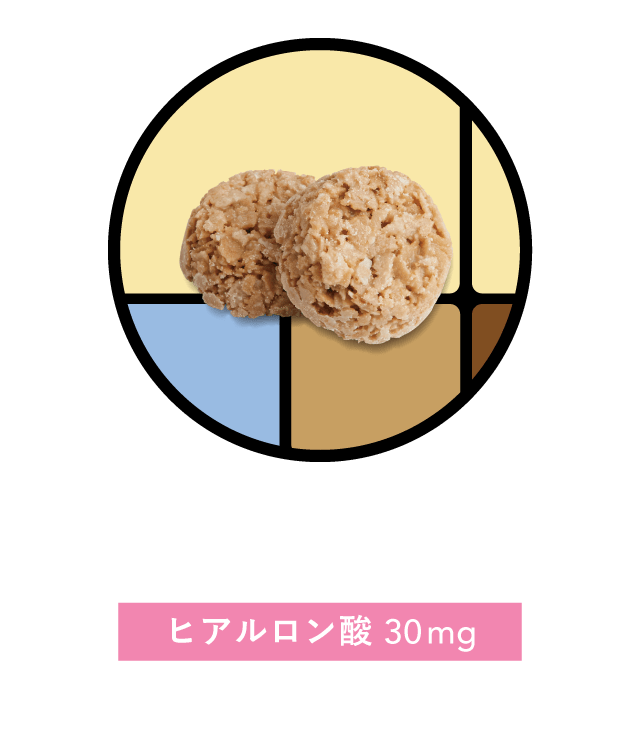 Beau Dolce（ボウドルチェ）オートミールホワイトチョコ ヒアルロン酸 30mg（36gあたり）