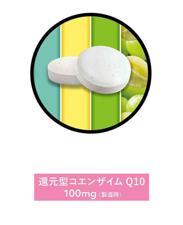 Beau Dolce（ボウドルチェ）還元型コエンザイムQ10入りシャインマスカットタブレット