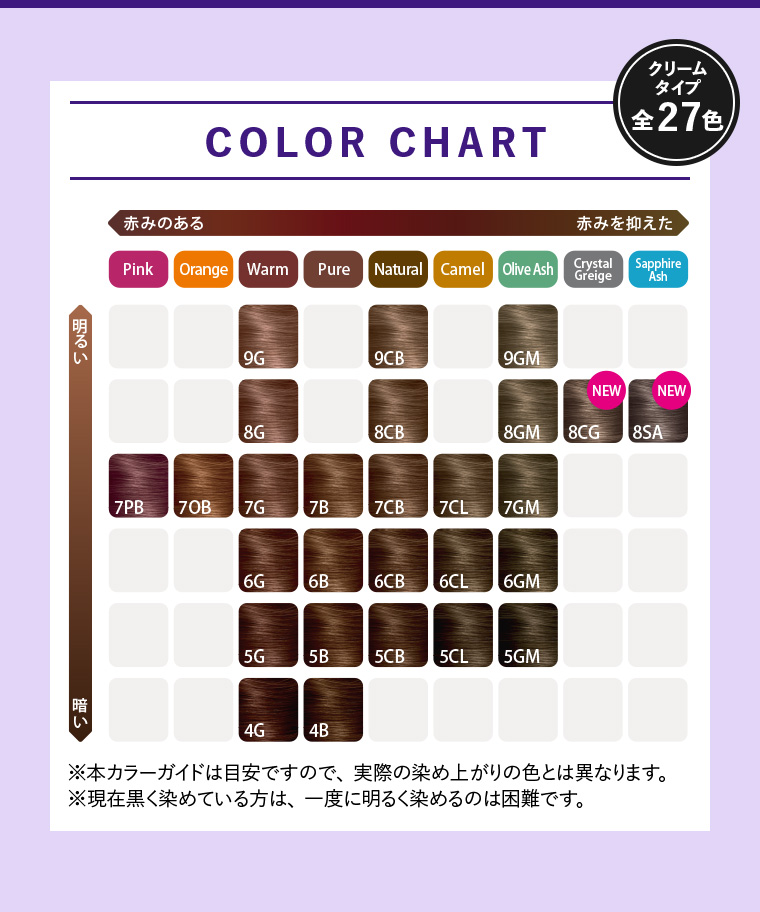 COLOR CHART