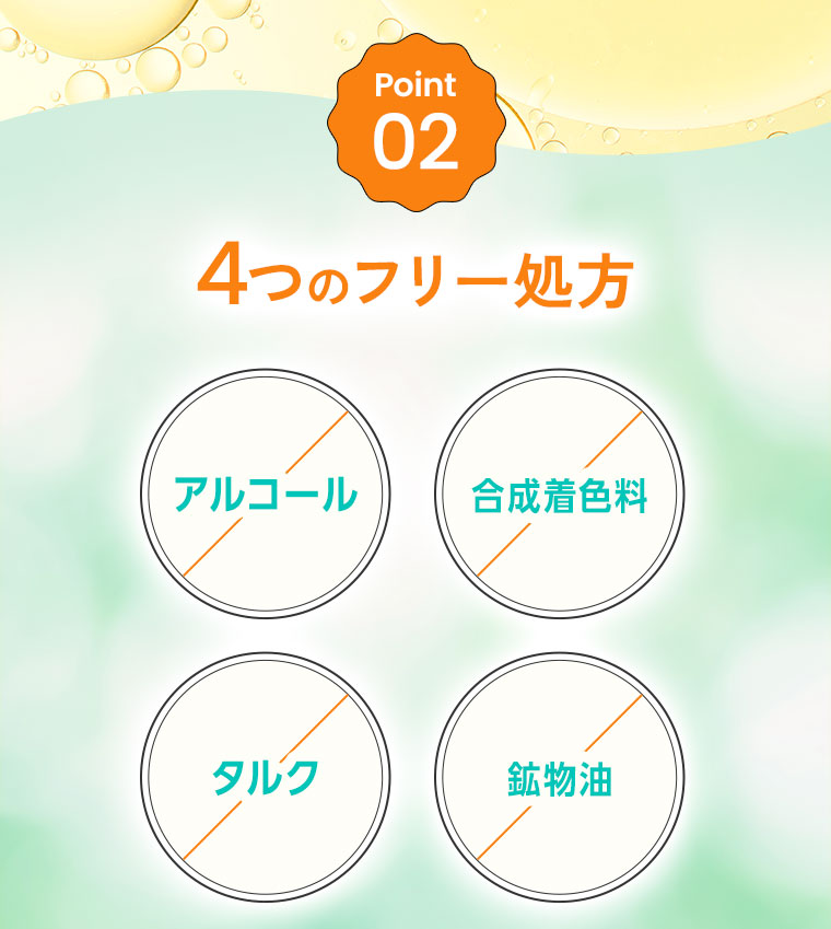 Point 02 4つのフリー処方