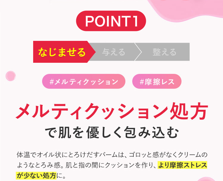 POINT1　メルティクッション処方